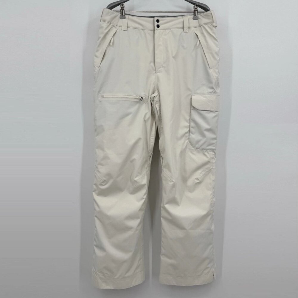 Stoic Women's Insulated Snow Pants in Egret (Ivory) M 32" Inseam Ski Snowboard